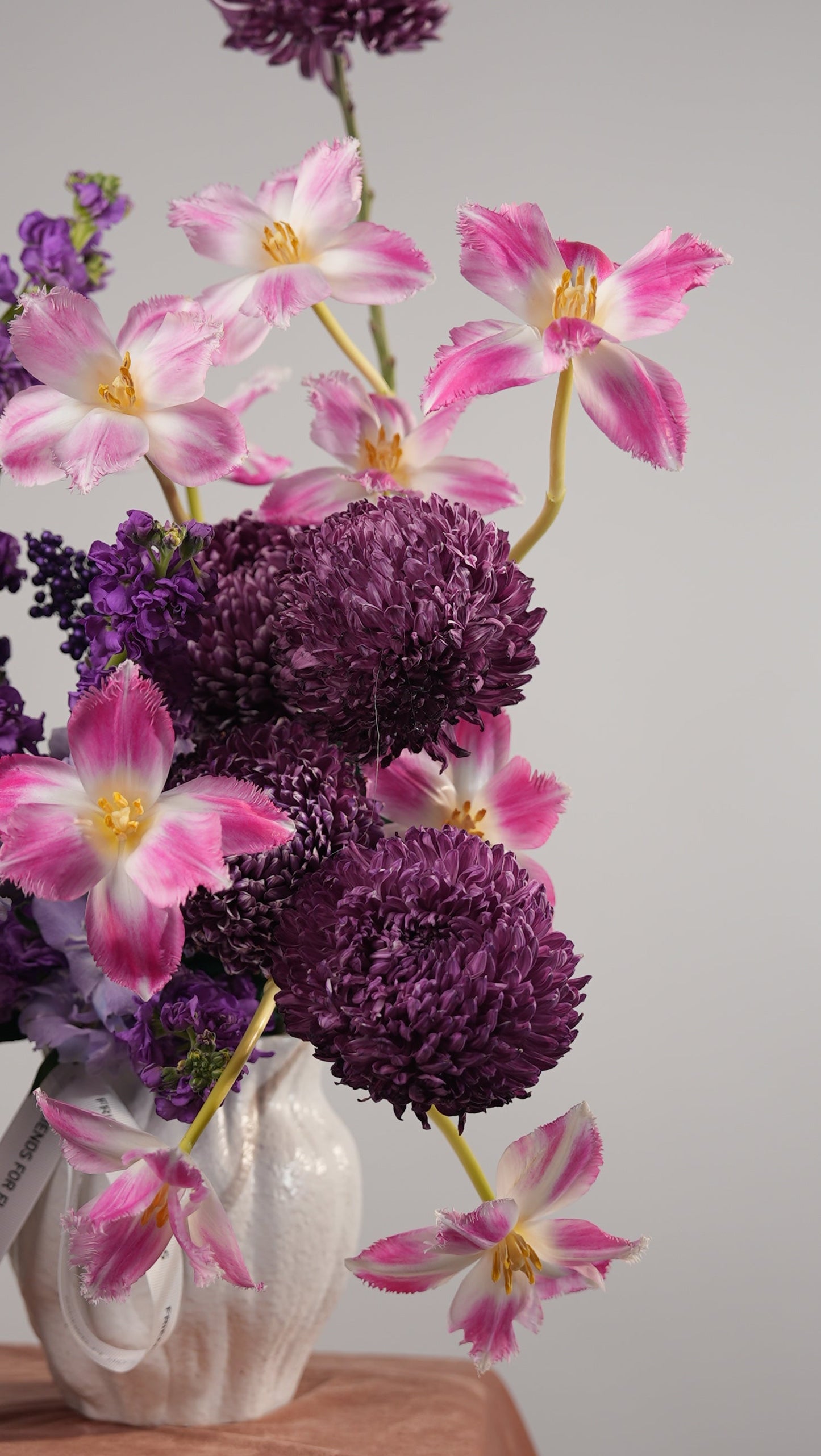 Arrangement "Purple in Pink"