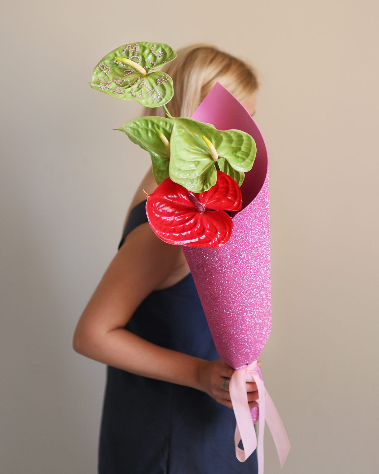 Bag of Anthuriums