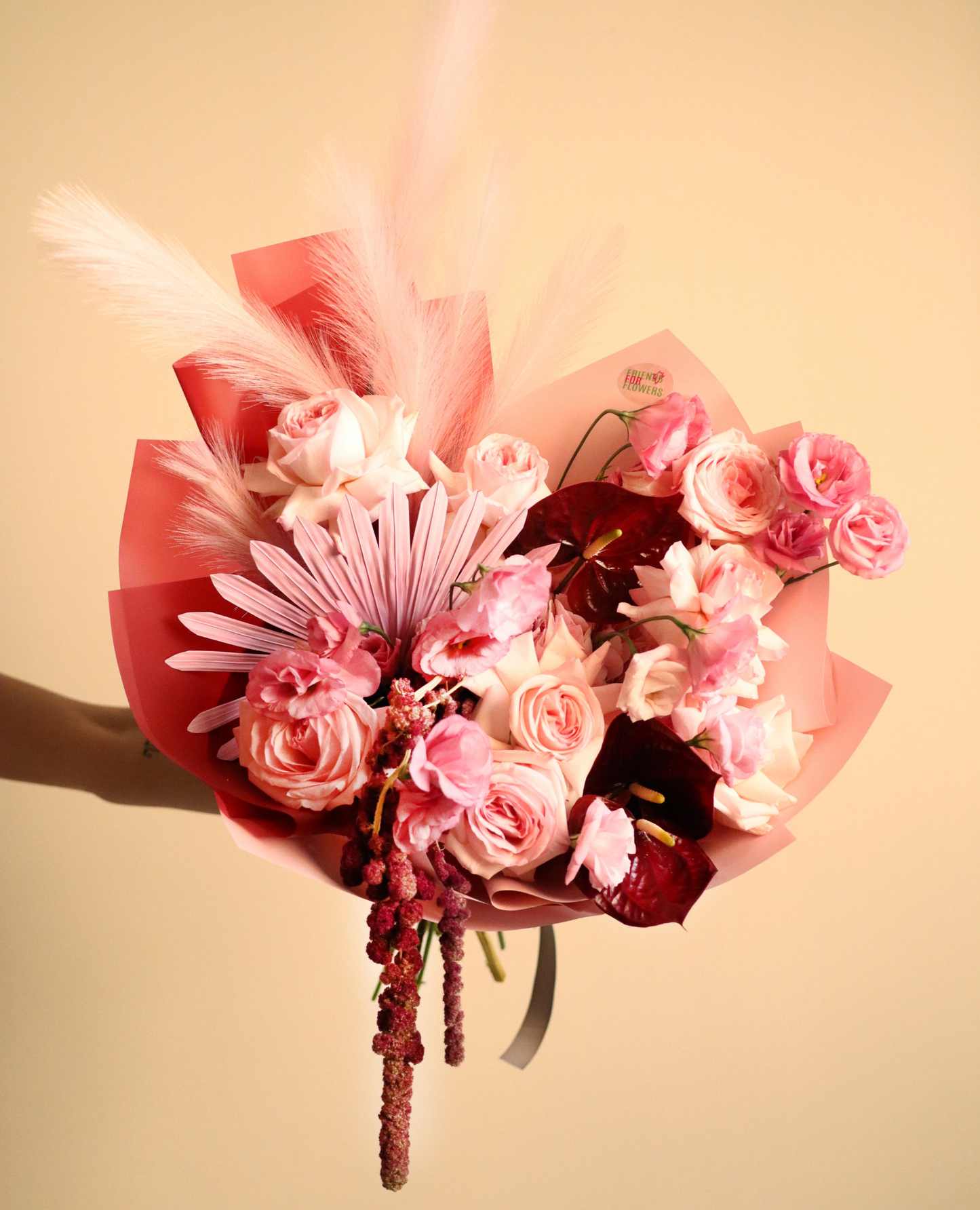 Flower bouquet "Pink Cherry"