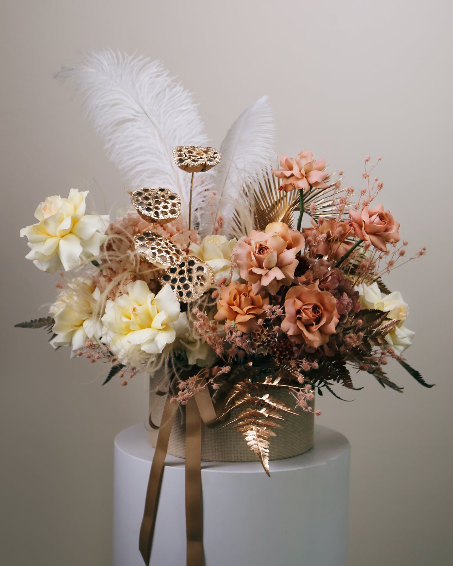 Flower Box "Golden Sun"