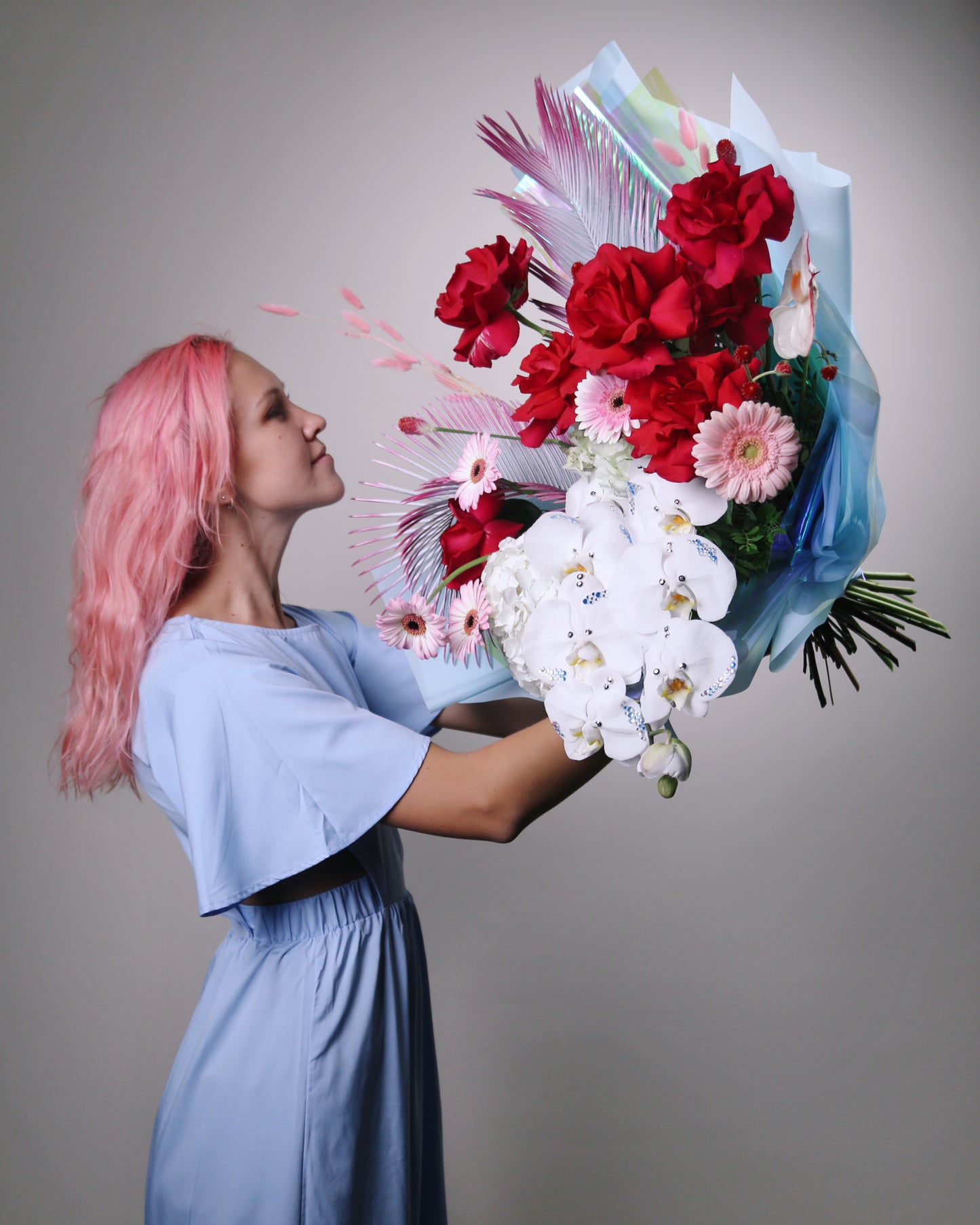 Bouquet "Tie Dye"