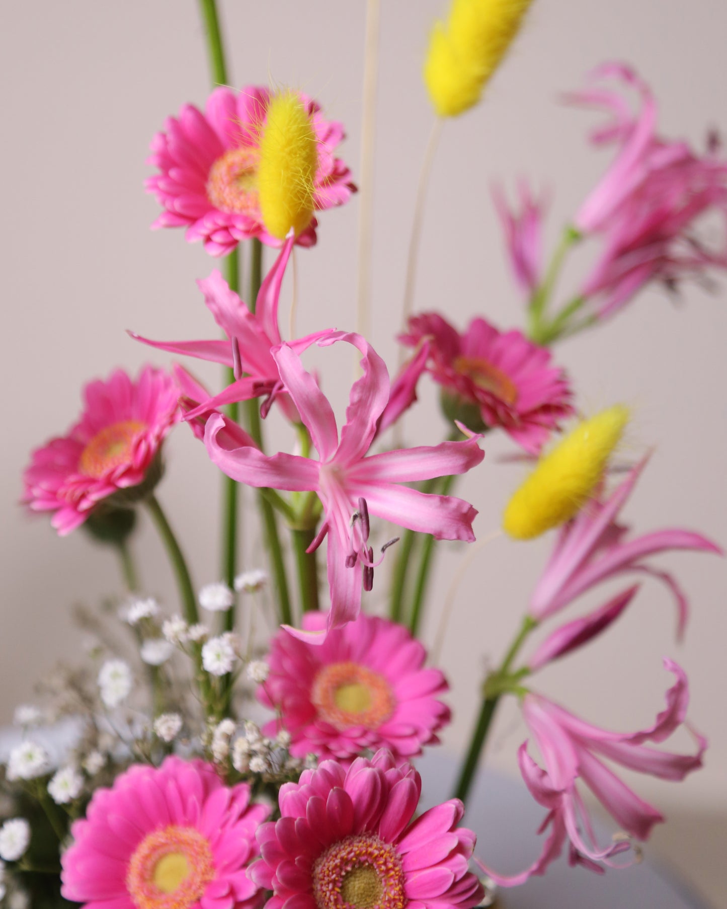 Gift arrangment "Pink rain"