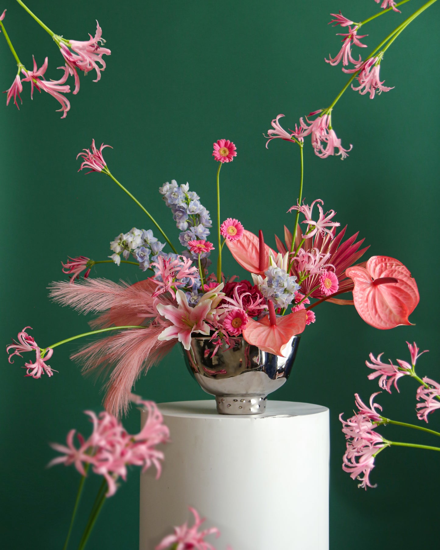 Flower Arrangement “Bloom pink”