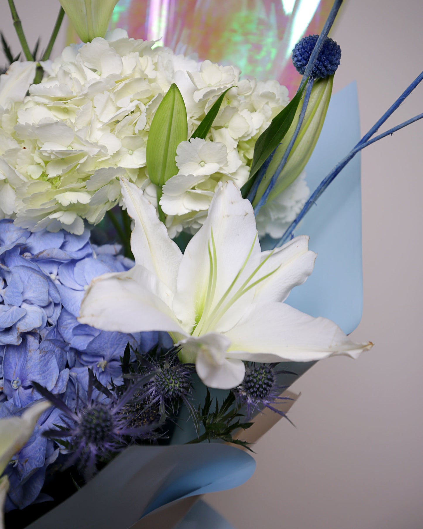 Bouquet "Fresh blue"