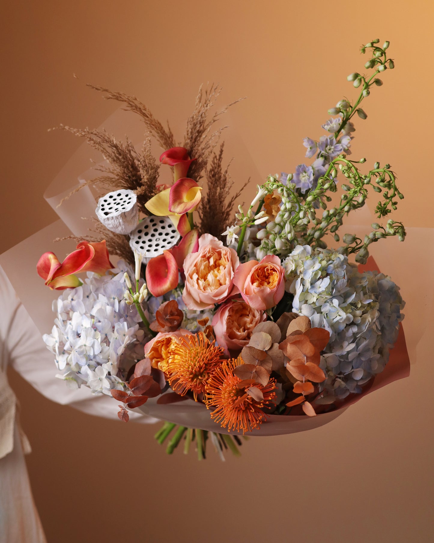 Bouquet "Schrenderger cat"