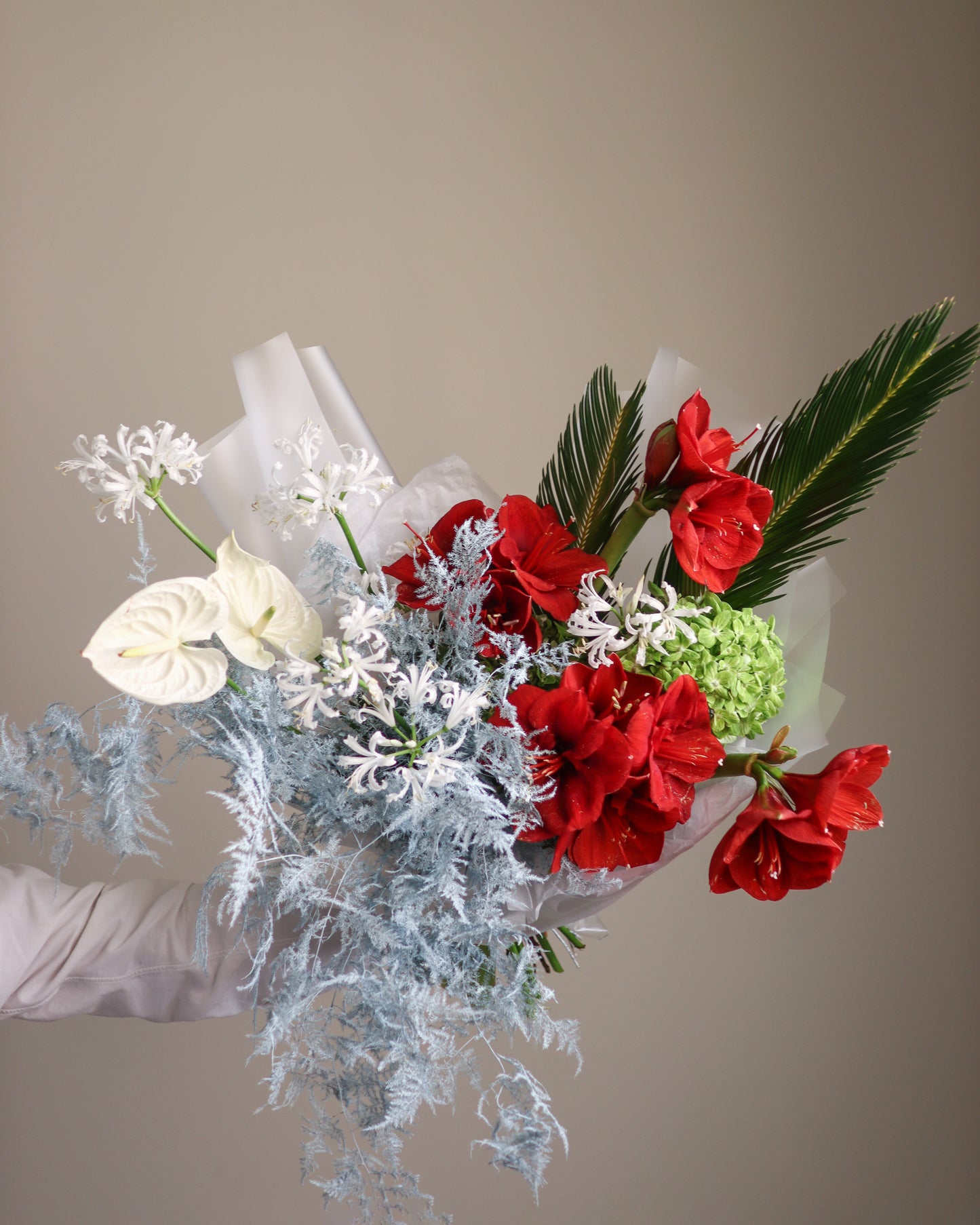 Bouquet "Christmas blush"