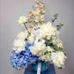 Arrangement "Ivory & Azure Dream"
