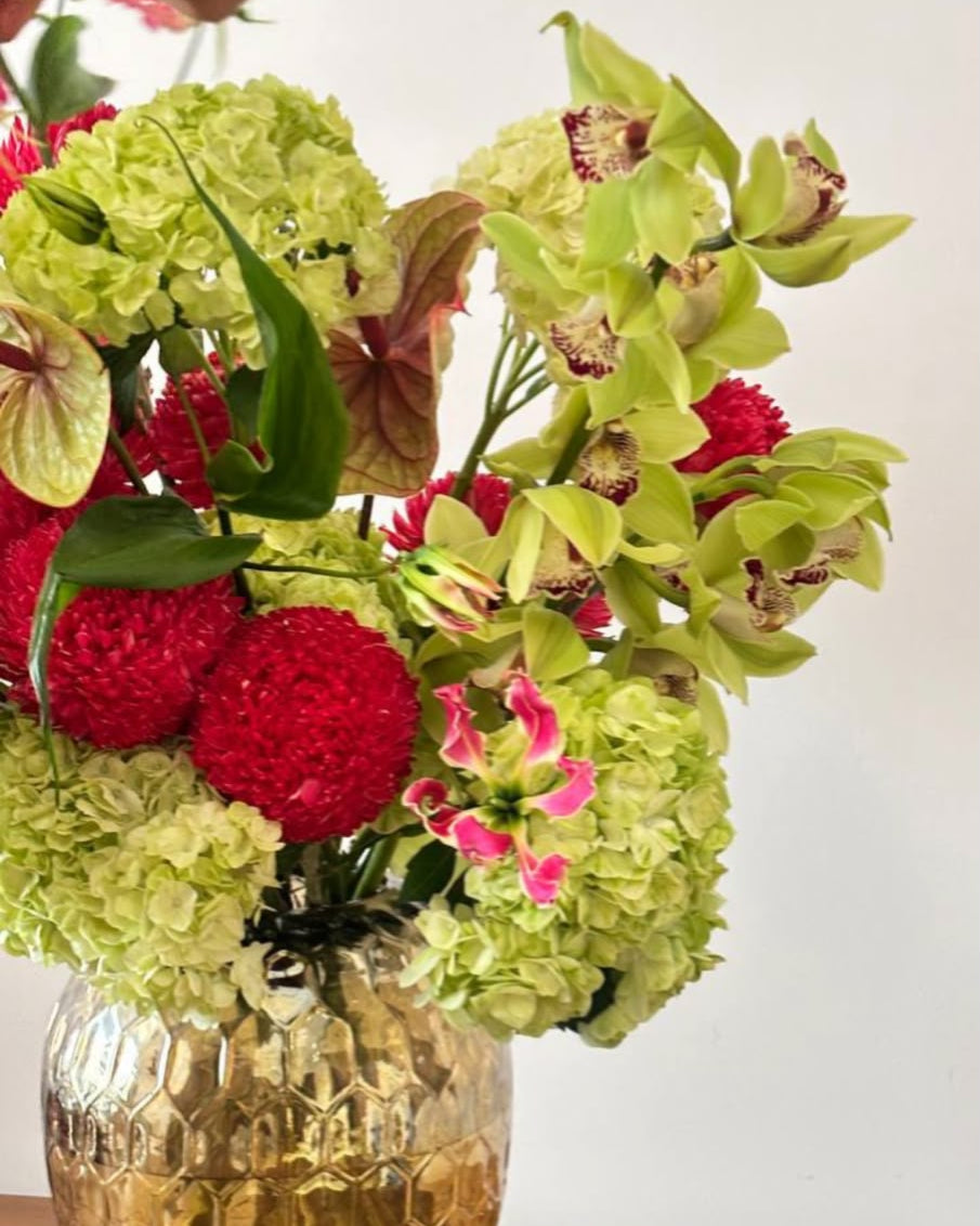 "Cherry Blush Bouquet"