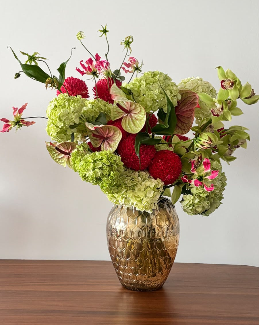 "Cherry Blush Bouquet"