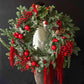Christmas wreath "Cranberry"