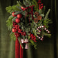 Festive wreath “ Red classics”