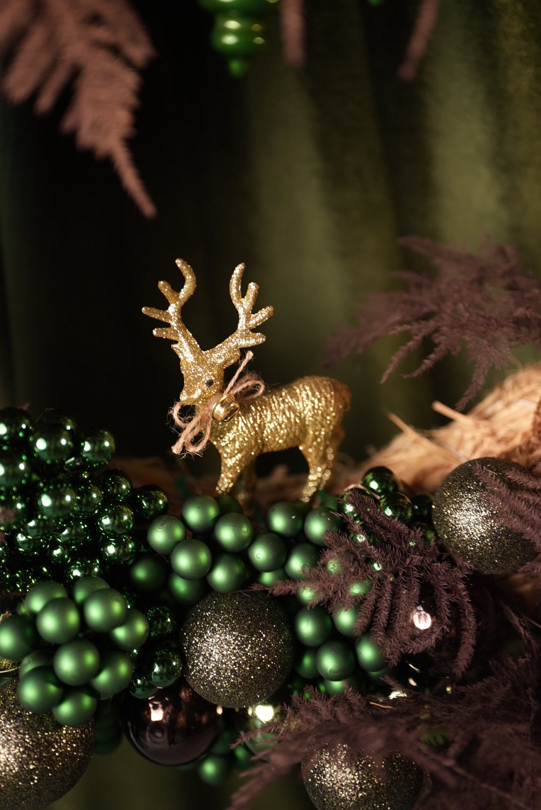 Festive wreath “Old money”