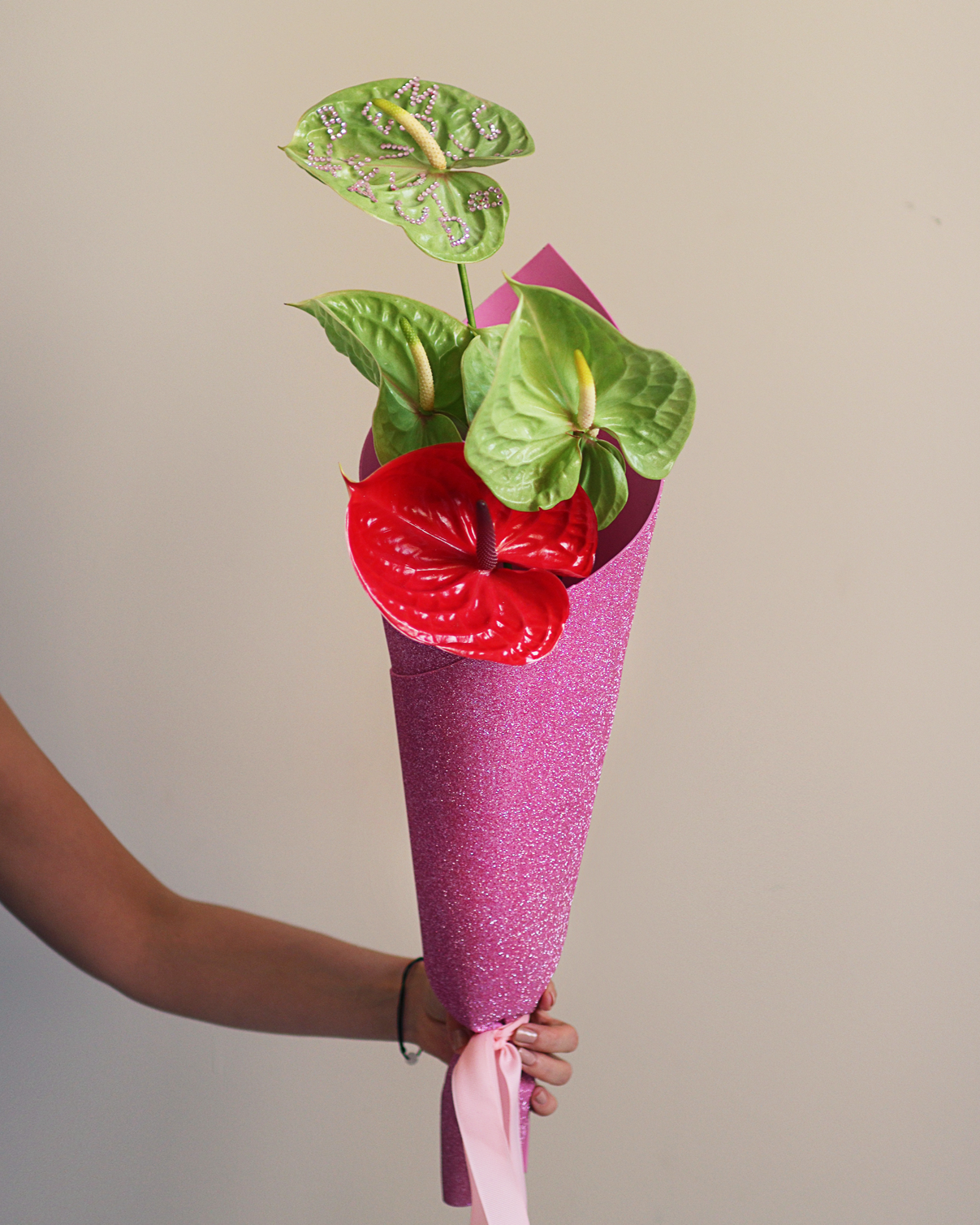 Bag of Anthuriums