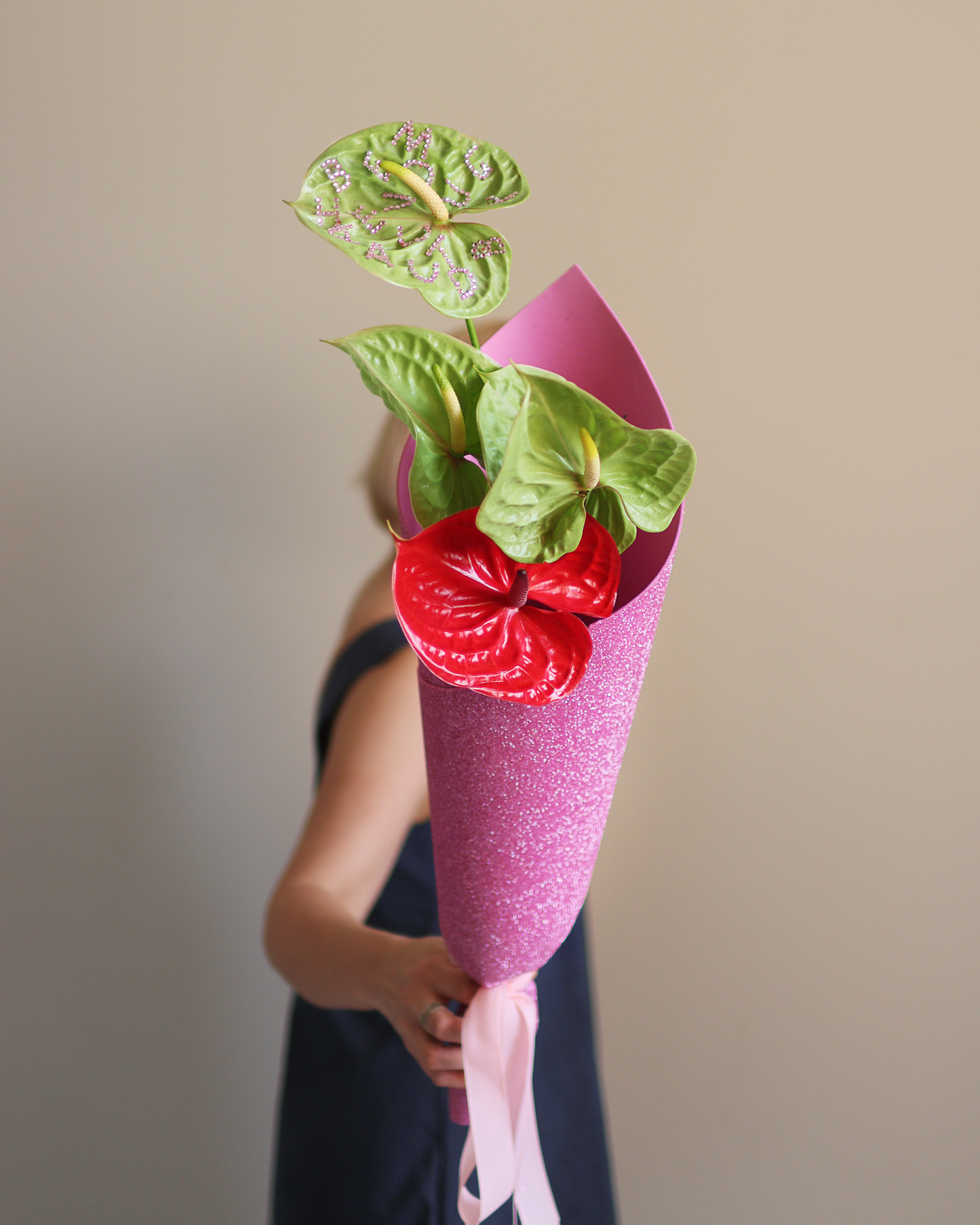 Bag of Anthuriums