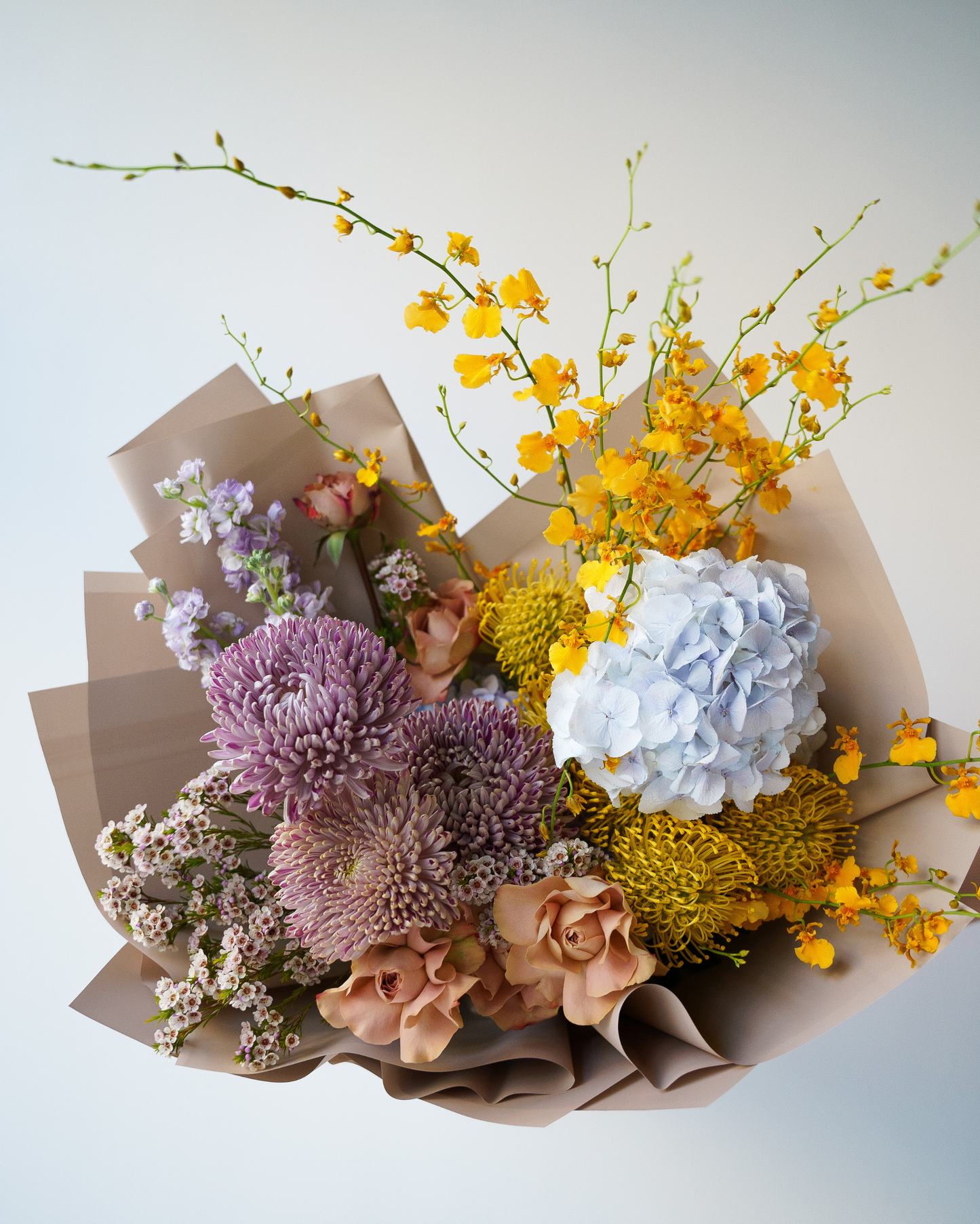 Flower bouquet "Autumn blues"