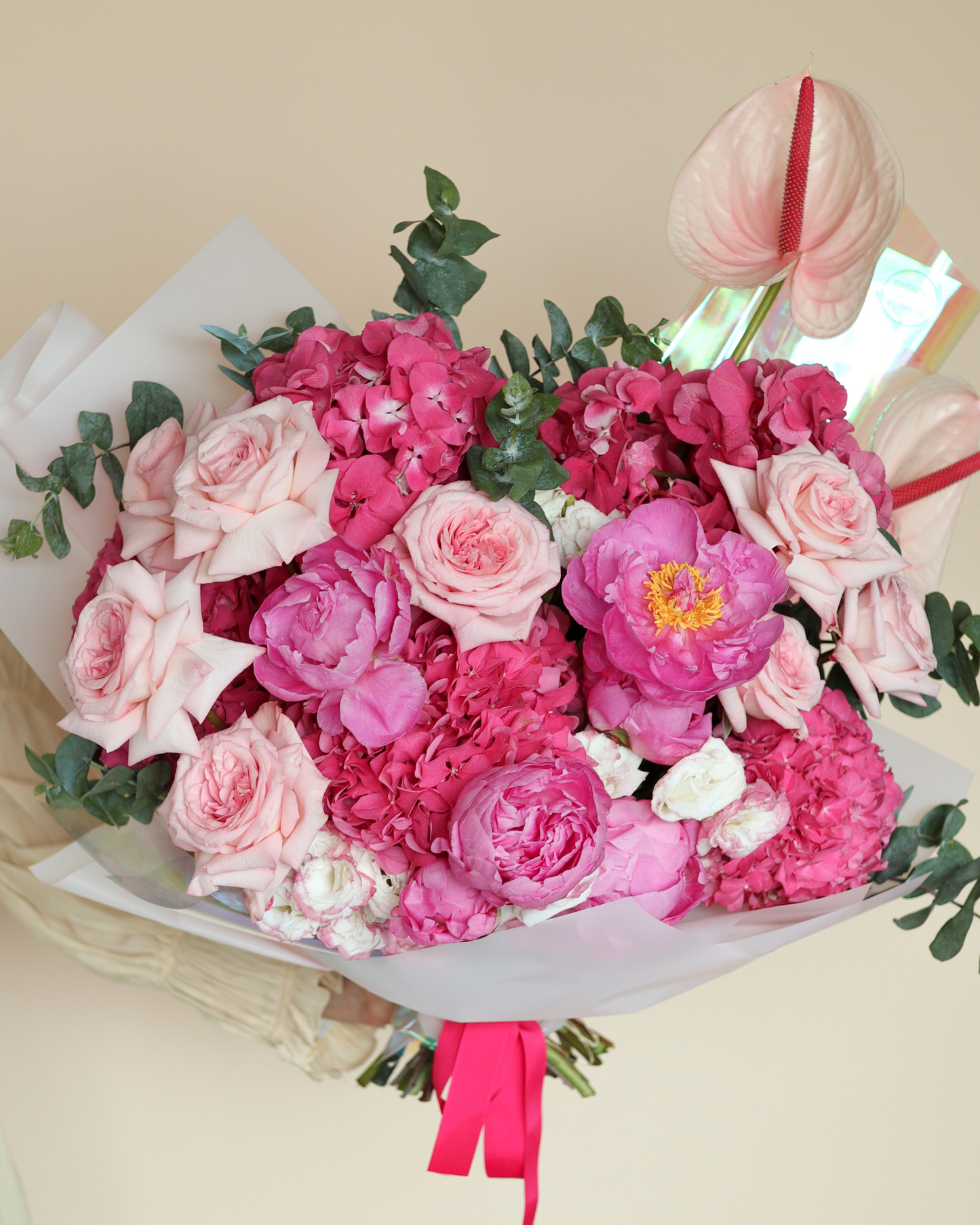 Bouquet "Strawberry jam"