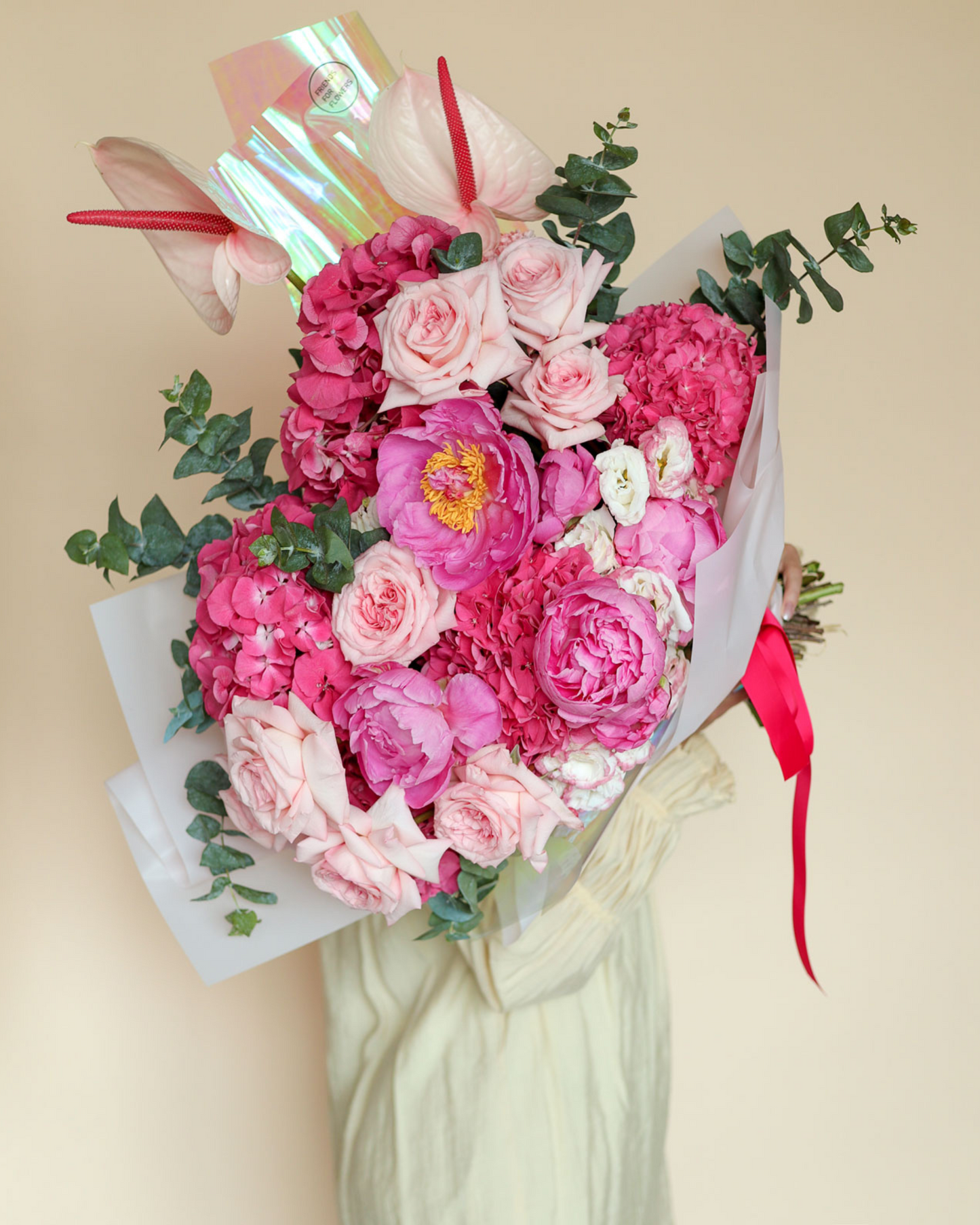 Bouquet "Strawberry jam"
