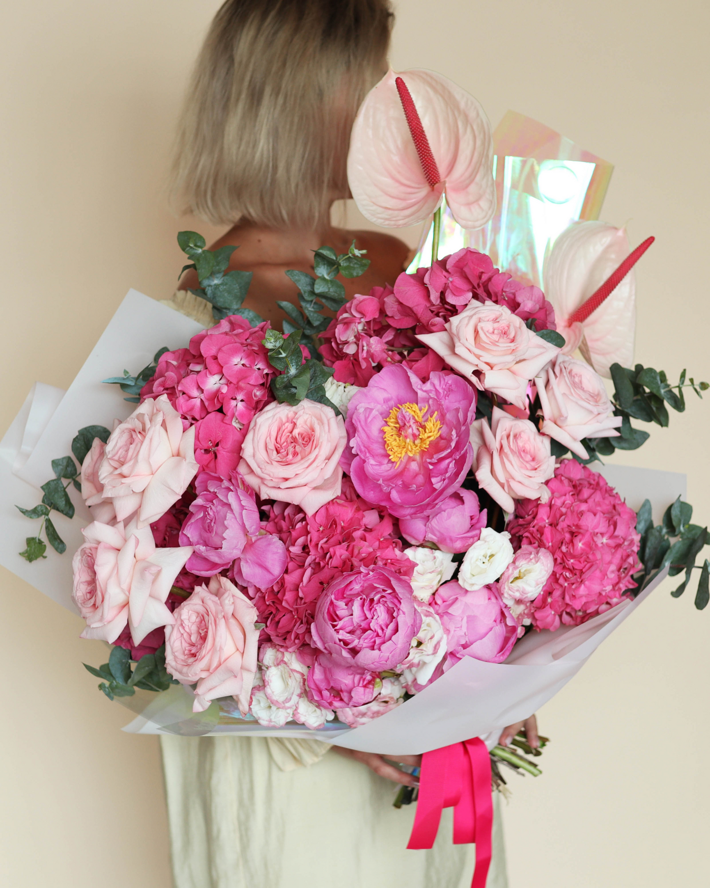 Bouquet "Strawberry jam"