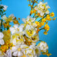 Arrangement "Ray of sunshine" with candle