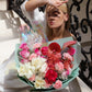 Bouquet "Mint raspberry"