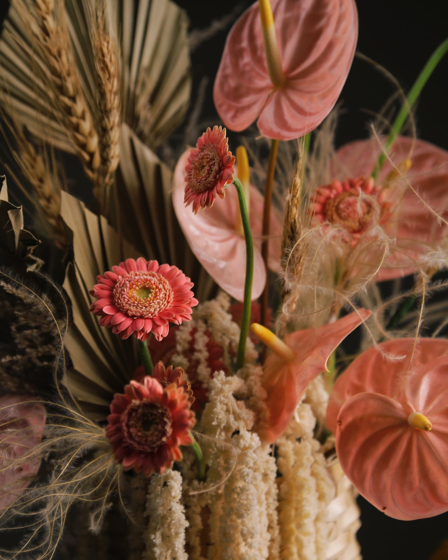 Flower Basket "Colors of Autumn"