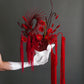 Flower arrangement "Red Line"
