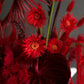 Flower arrangement "Red Line"