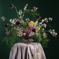 Flower arrangement "Green spider"
