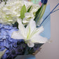 Bouquet "Fresh blue"
