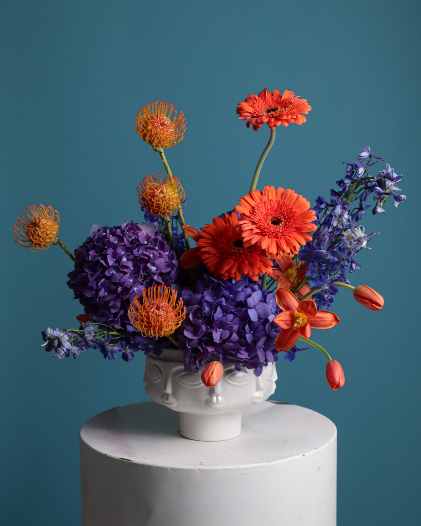 Flower arrangement "Orange Star"