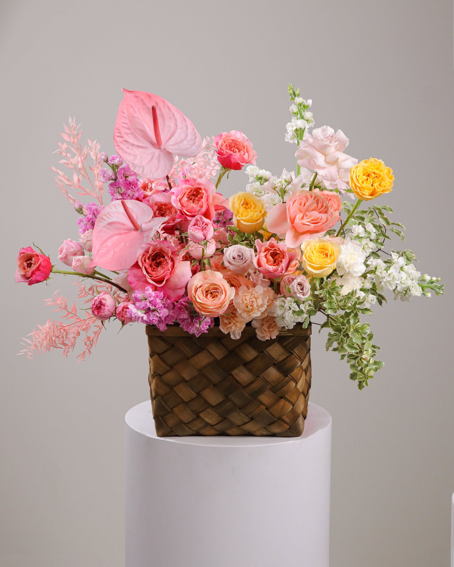 Flower Basket "Tender butterfly"