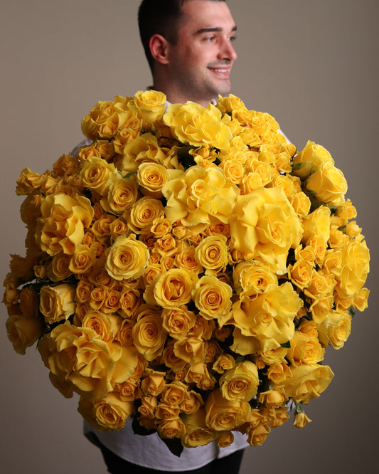 Bouquet "Yellow Power"