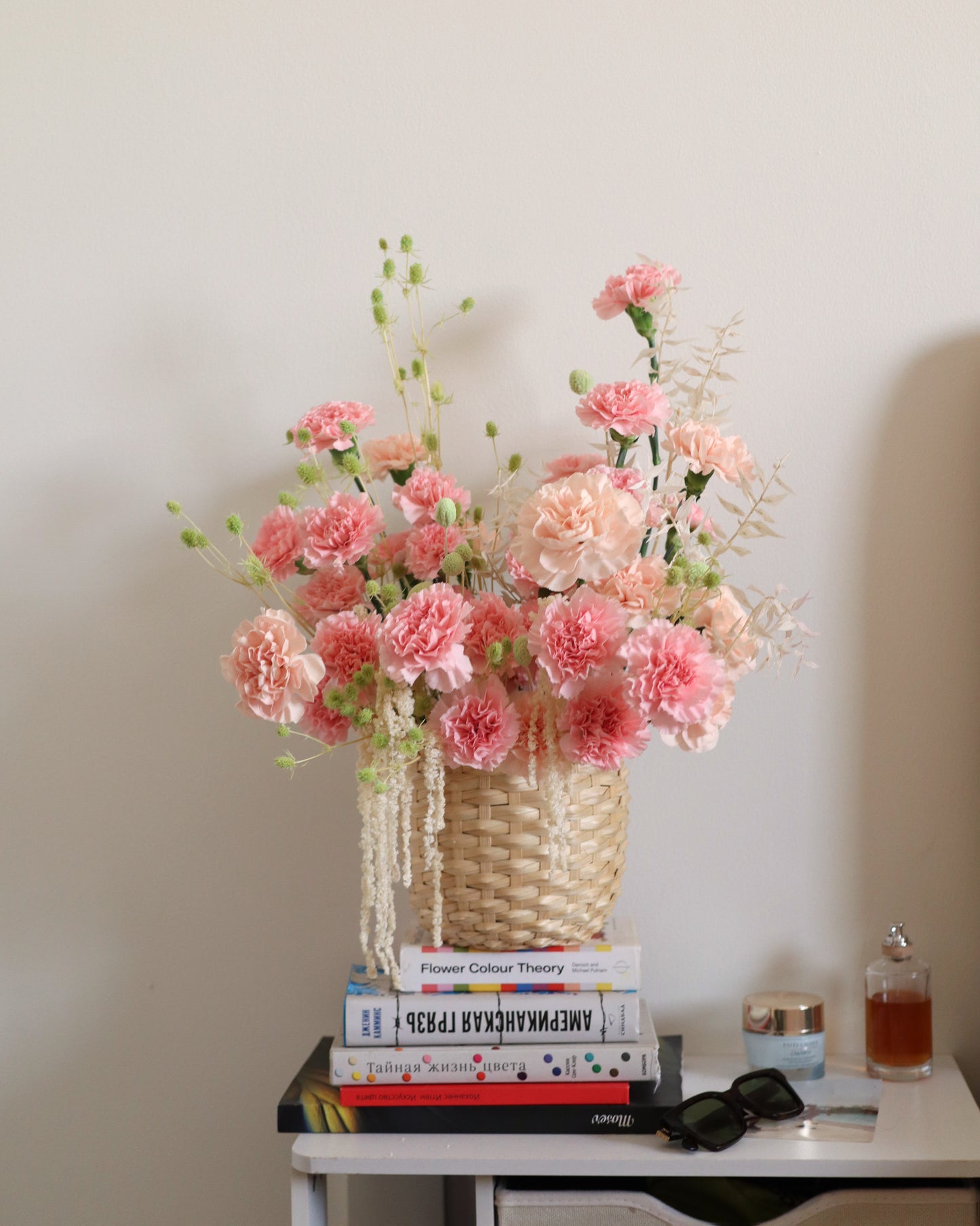 Flower Basket "Peach"