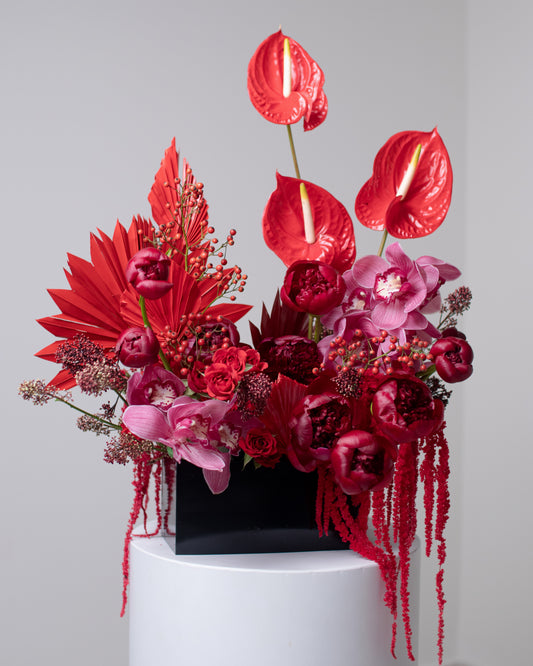 Arrangement "Pomegranate juice"