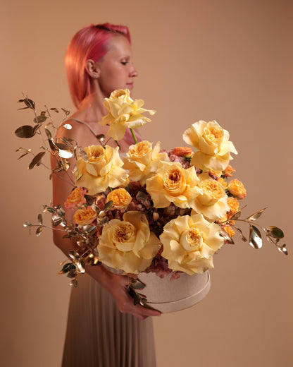 Flower Box "Golden rush"