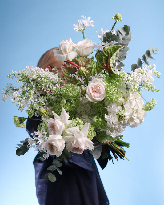 Bouquet "Green Pouder"
