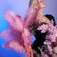 Christmas wreath "Cotton Candy"